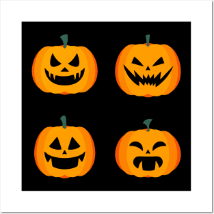 Halloween Pumpkins Posters and Art